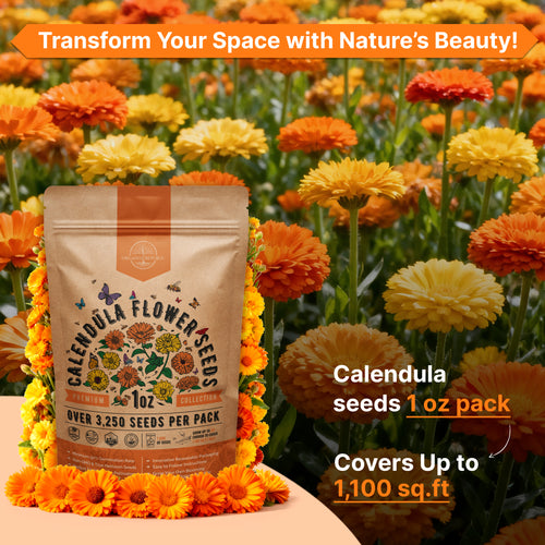 Calendula Seeds 1oz