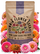 Zinnia Seeds Pack