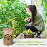 7 Basil Herb and 12 Rare Sweet & Mild Pepper Seeds Variety Packs Bundle - Organo Republic